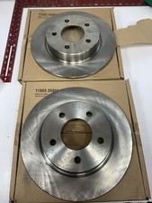 2 Disc Brake Rotors -C-TEK Standard Rear Centric 121.45067