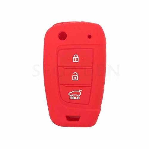 Funda protectora de silicona con llave remota apta para HYUNDAI Accent Solaris Verna 3 botones - Imagen 21 de 31