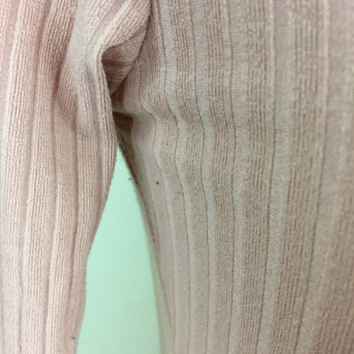BOOHOO Womens sz 2 Dark Beige/Mauve Ribbed Keyhole Cut Out One Piece Bodysuit - Picture 8 of 8