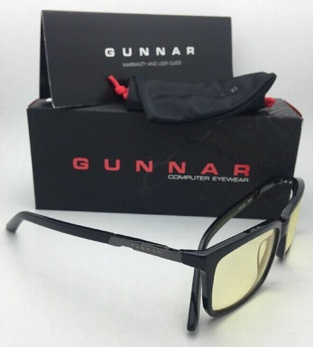 Neue GUNNAR Computerbrille HAUS 52-15 140 schwarzes Gestell mit bernsteingelben Gläsern - Bild 5 von 12