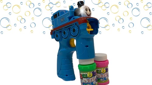 Bubble Train, Brand New, Red/Blue, Blower with Flashing LED Lights & Music - Picture 6 of 8