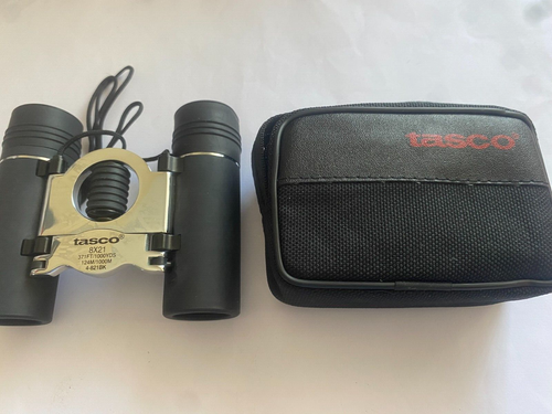 Tasco 8x21 Ultra Sharp Birds & Nature Binocular with Case compact size handbag - Picture 6 of 8