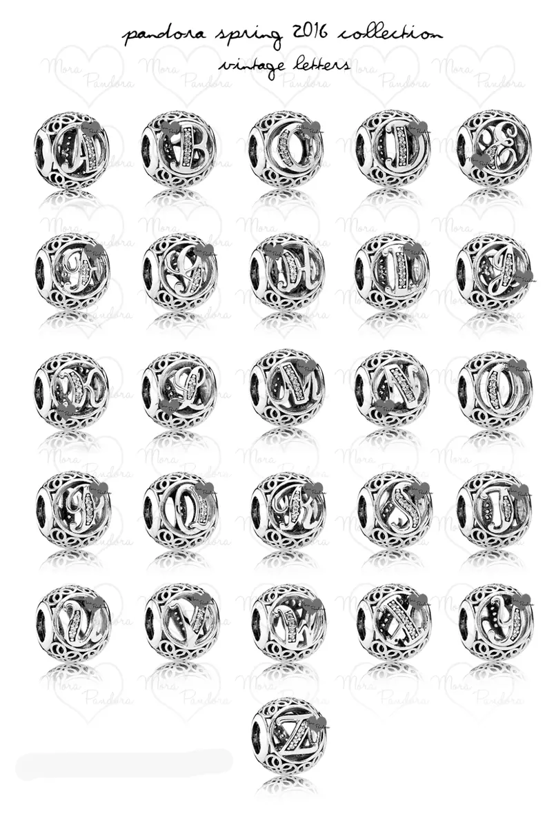Pandora letter charms deals