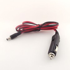 12V Car Cigarette Lighter Male Power Supply Charger to DC 5.5x2.1mm Plug Cable