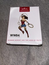 2022 HALLMARK WONDER WOMAN & THE LASSO OF TRUTH ORNAMENT WW84