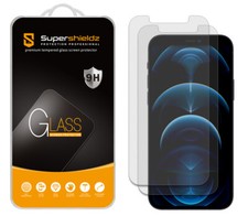 2X Supershieldz Anti-Glare Tempered Glass Screen Protector for iPhone 12 /12 Pro