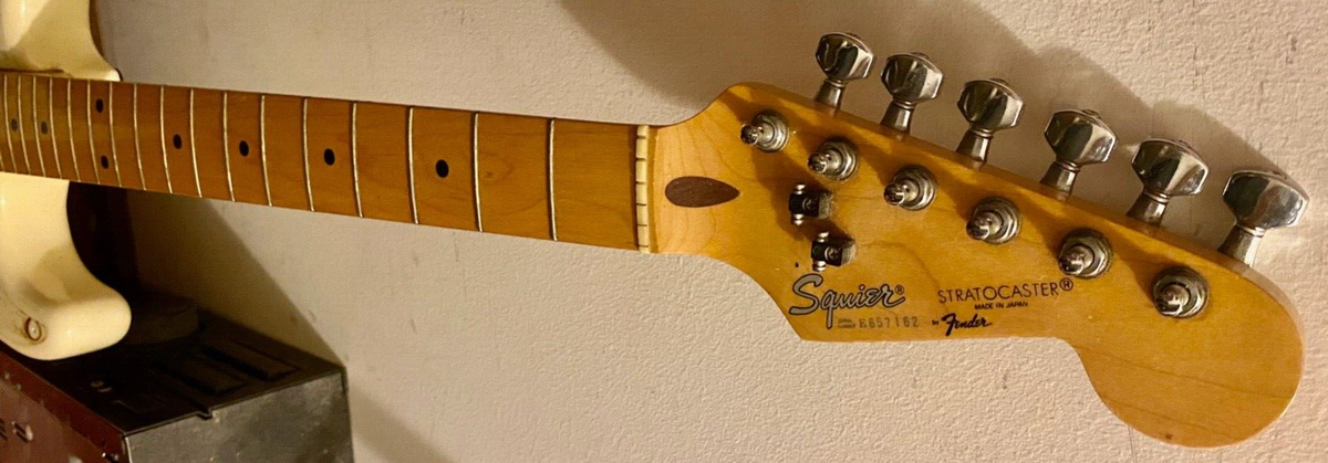 1986 Squier Stratocaster E6 Serial Made in Japan | eBay