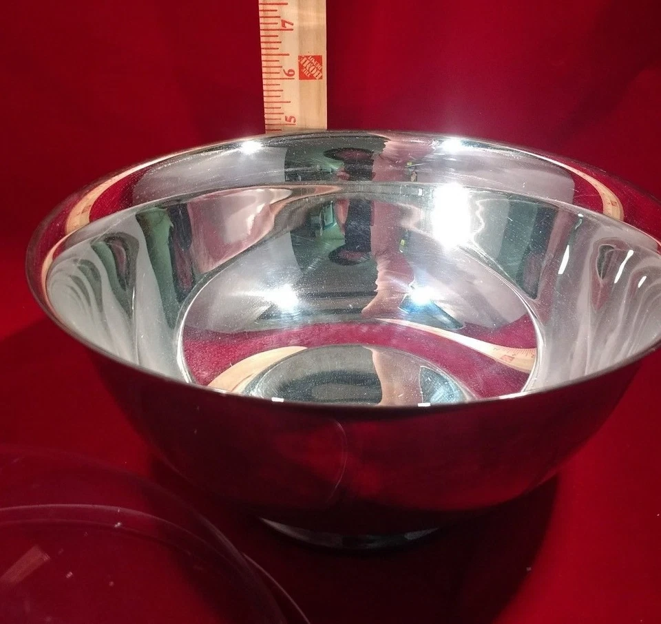 REED & BARTON PLATO DE PLATA CUENCO DECORATIVO PARA SERVIR #106 Foto 2 de 3