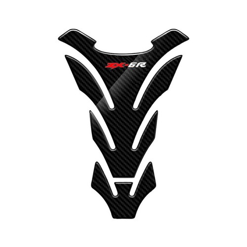 3D Carbon Fiber Fuel Gas Tank Pad Cover Decal Stickers For ZX6R ZX-6R ZX 6R - Picture 17 of 19
