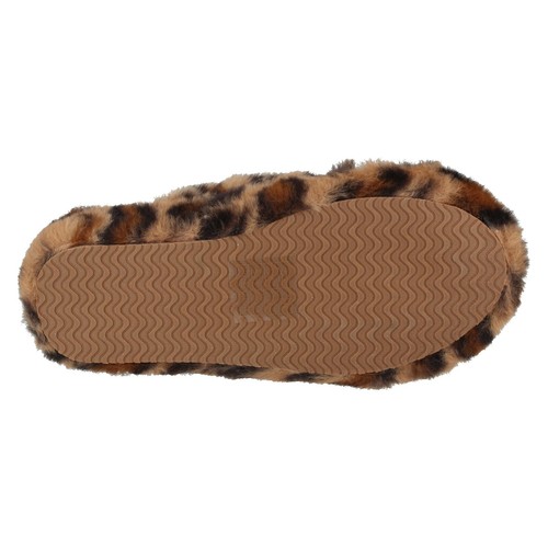 GIRLS X2R120 OPEN TOE WARM FAUX FUR SLIP ON INDOOR HOUSE SLIPPERS SPOT ON - Bild 24 von 33
