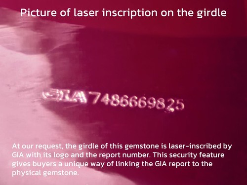 GIA & AIGS Certified VIETNAMESE Ruby 3.59 Ct. Natural Untreated EYE-CLEAN Rare - Picture 10 of 10
