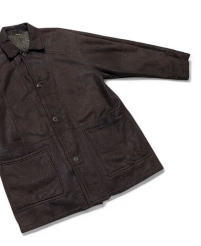 WERNER CHRIST Shearling Lambskin Jacket Coat Overcoat  - Picture 20 of 24