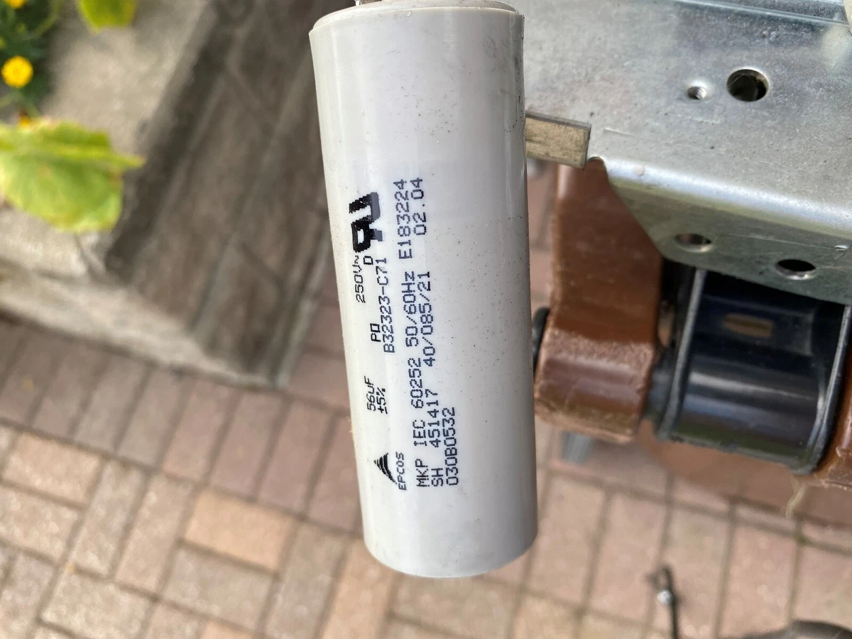 Condensateur Moteur Liftmaster 56uF 220V - Réf. K030B0532-1 (compatible 30B532, Etc.)