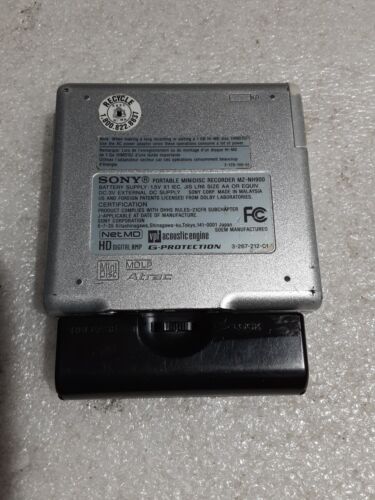 "Grabadora Sony Minidisc - Lectura Walkman MZ NH900" - Imagen 5 de 10
