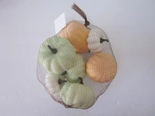 NEW Lot of 7 Multi Color Green Orange White FALL Pumpkins Gourds Decorating