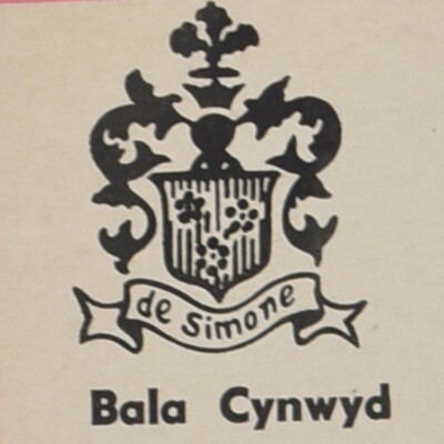 1950s De Symone Cynwyd Cocktail Lounge Menu City Line Avenue Bala Pennsylvania