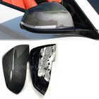 LHD Real Carbon Mirror Replacement Cap Fits 14-16 F10 F11 550i 535i 4D WAGON