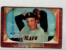 1955 Bowman #148 Bob Chakales Good