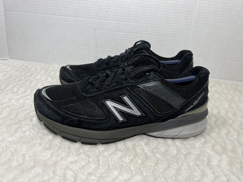 New Balance 990v5 Running Shoes Sneaker W990GL5 Black Made in USA Women Sz 8.5D