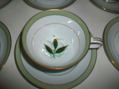 Juego de 5 tazas y platillos de té de café Noritake China Greenbay 5353 - Imagen 4 de 6
