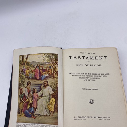 Vintage New Testament And Psalms Large Type Red Letter Edition World Publishing - Picture 6 of 12