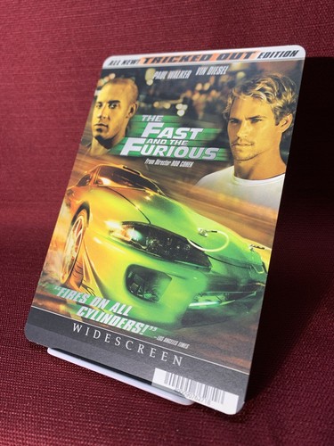 BLOCKBUSTER Backer Card 5.5" x 8" Mini Poster Art THE FAST AND THE FURIOUS - Picture 2 of 4
