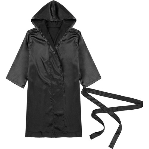 Men Satin Short Sleeve Bathrobe Kimono Robe Gown Sleepwear Nightwear Pyjamas - Picture 101 of 155