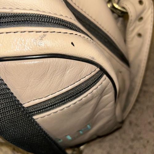Jack Nicklaus Signature Series Lincoln Town Car Golf Cart Bag 6 Pocket Leather - Picture 9 of 10