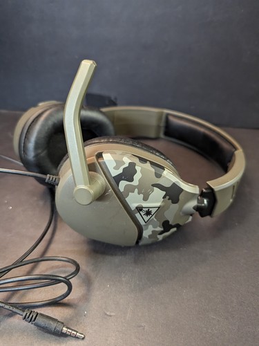 Turtle Beach Ear Force Recon 70P Gaming Headset Green Camo *Working* *Tested* - Picture 2 of 8