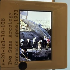 Paolo Soleri: Two Suns Arcology. Arizona  Arcosanti Architecture 35mm Slide 108