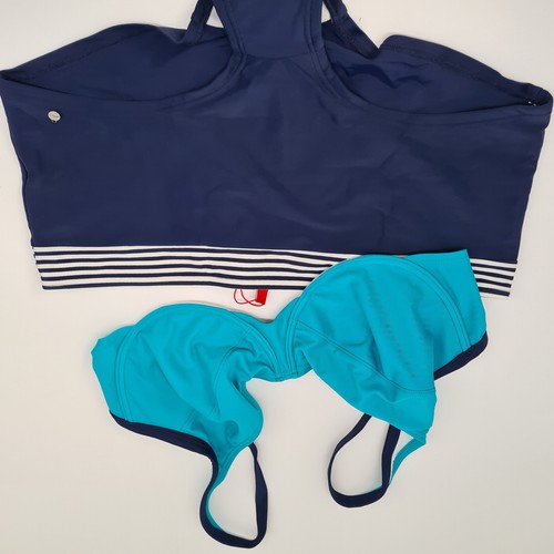s.Oliver Bikini Bademode Damen Gr. 40 bis 44C  blau marine türkis (7 529) NEU - Bild 7 von 8