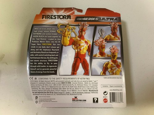 Mattel Total Heroes Ultra Firestorm Action Figure - Picture 6 of 8