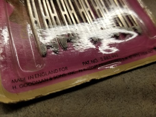 NOS Vintage 1973 GOODY 6 Pin Curl Clips #812 + 8 Extra Retro Hair Care USA - Bild 5 von 5