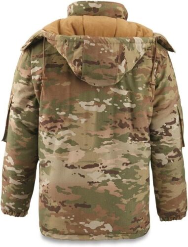 Parka OCP Sub Zero ECWCS PrimaLoft con Capucha Multicam Clima Frío SUBZERO Correr GRANDE - Imagen 2 de 12