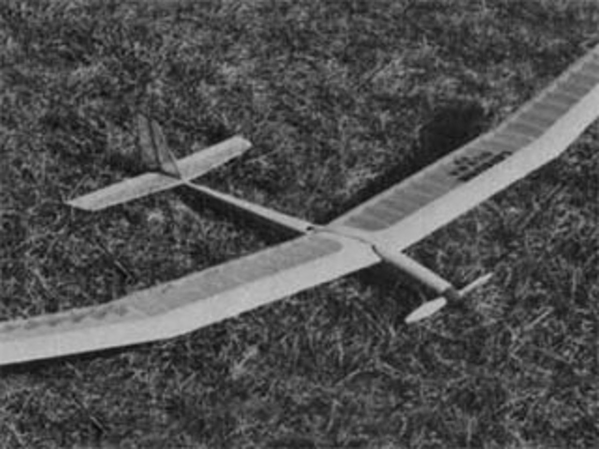 Ultra MK IV 86 inch Electrc Sailplane, Balsa Glider, RC
