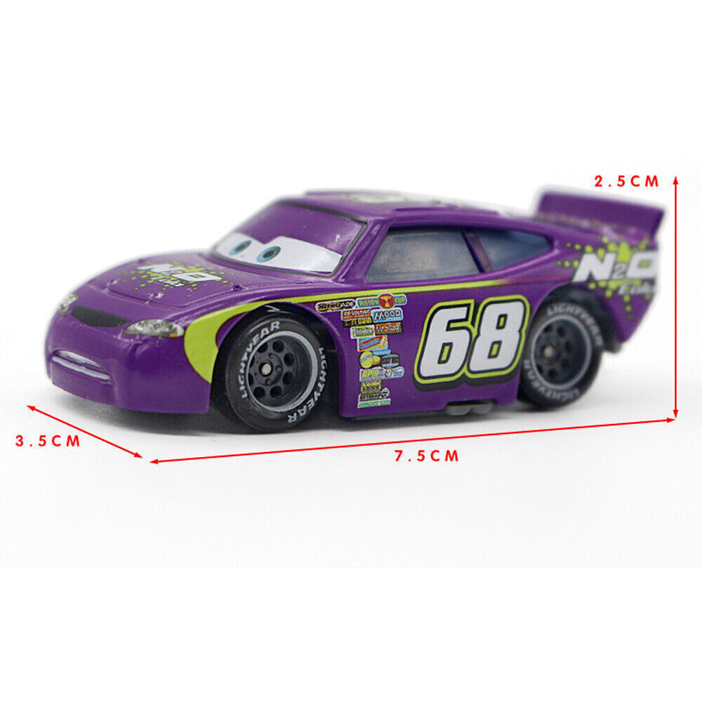Chick Hicks Disney Pixar Cars Lightning 1:55 Diecast Model Car Toy Kids Xmas - Picture 162 of 322