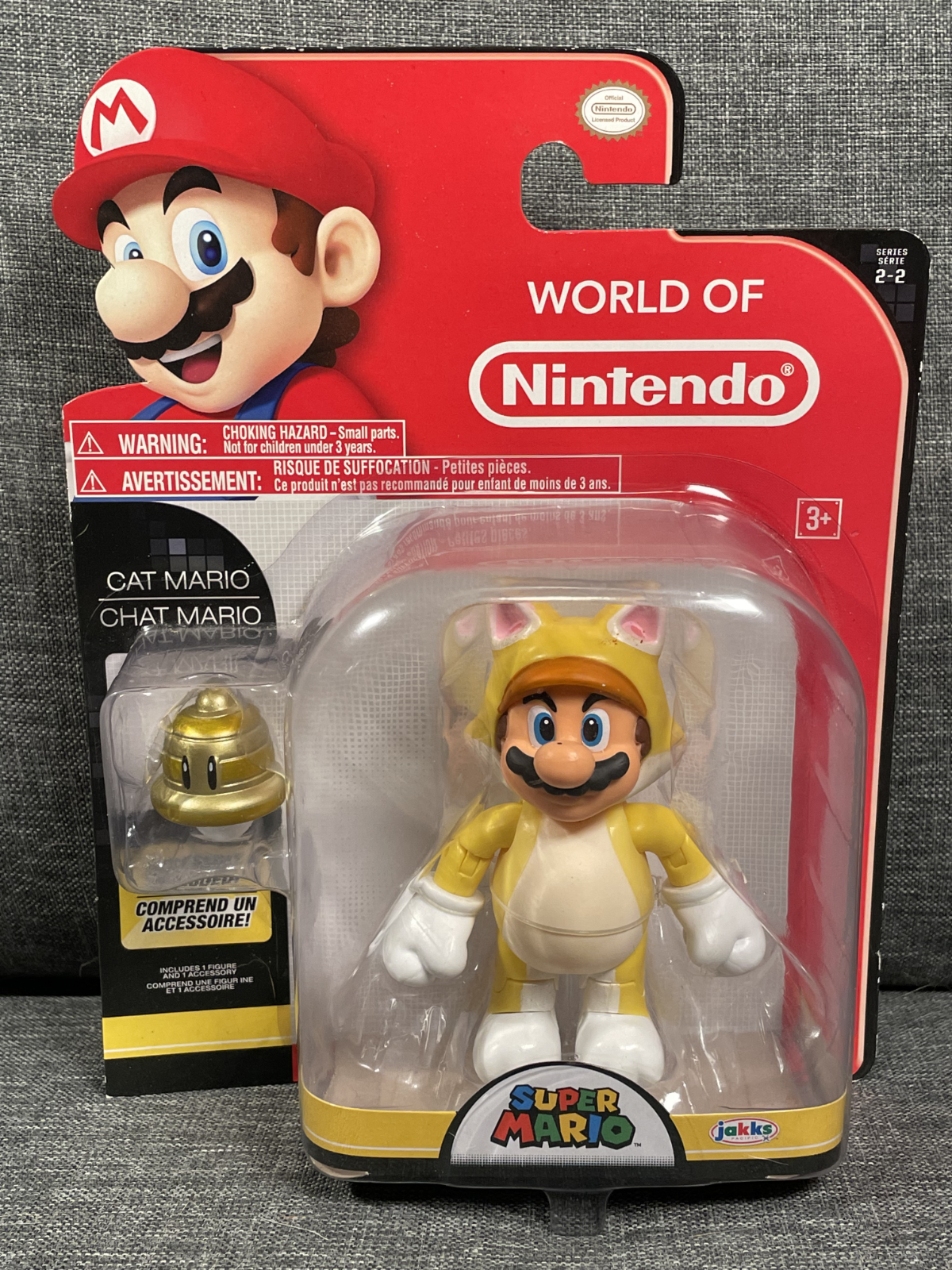 A Jakks Pacific Super Mario 4” Cat Toad has reportedly been listed