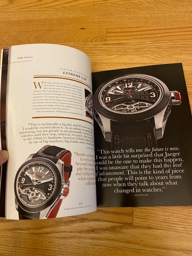 The Robb Report Watch Collector Magazine Issue No 1 Luxury Timepiece Gold Silver - Picture 11 of 16