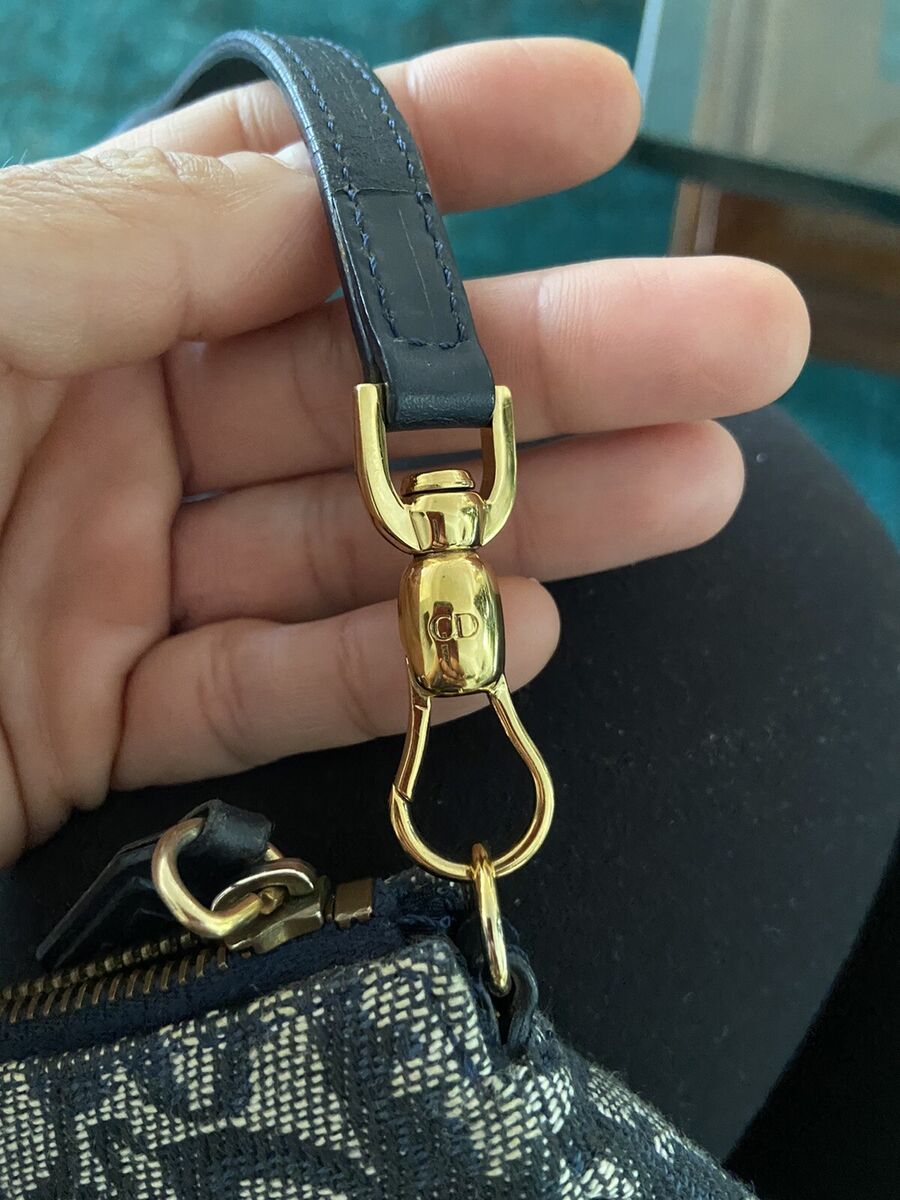 Dior, Bags, Christian Dior Monogram Mini Saddle Pochette