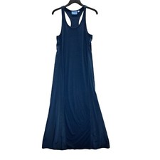 Simply Vera Wang Womens Blue Sleeveless Racerback Maxi Dress Size S
