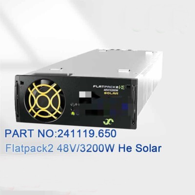 1pc Flatpack2 48V/3200W He Solar 241119.650 Communication Power Rectifier Module