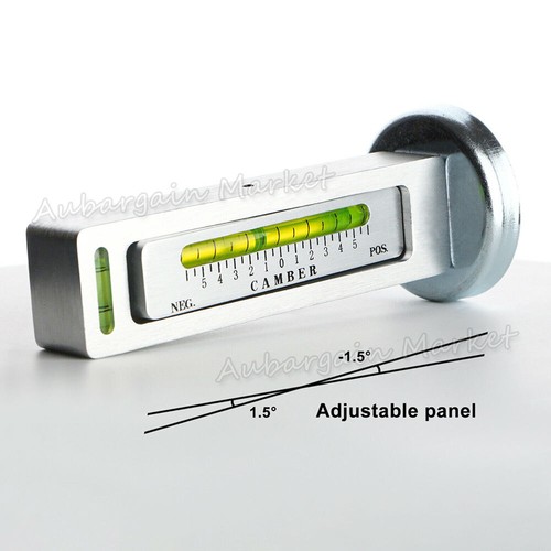 Adjustable Magnetic Gauge Tool For Car Truck Camber Castor Strut Wheel Alignment - Picture 5 of 9