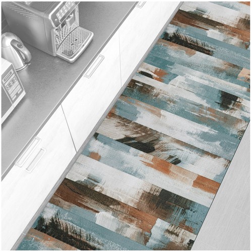 Küchenteppich Teppich Küchenläufer Teppichläufer waschbar rutschfest Breite 52cm - Bild 36 von 61