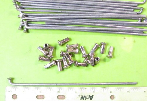 Rickman NOS 125 MX & SD 250 Montesa 20 Count Spoke Set w/Nipples p/n R019 05 038 - Picture 3 of 3