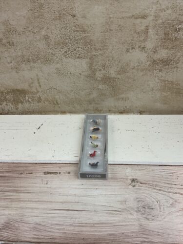 PREISER #10299, HO 1:87, SEATED PASSENGERS FOR RESTAURANT CAR, MODEL RAILWAY - Foto 3 di 3