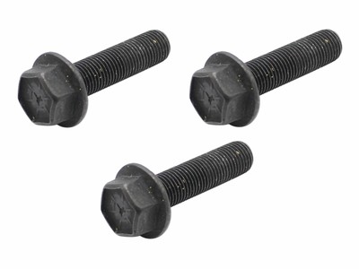 3x Messerschraube Rechtsgewinde passend für Craftsman 917.258695 Rasentraktor