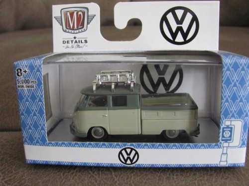 M2 Machines S101 1959 VW Double Cab Truck USA Model NEW LTD ED 1/5000 21-77 - Picture 3 of 5