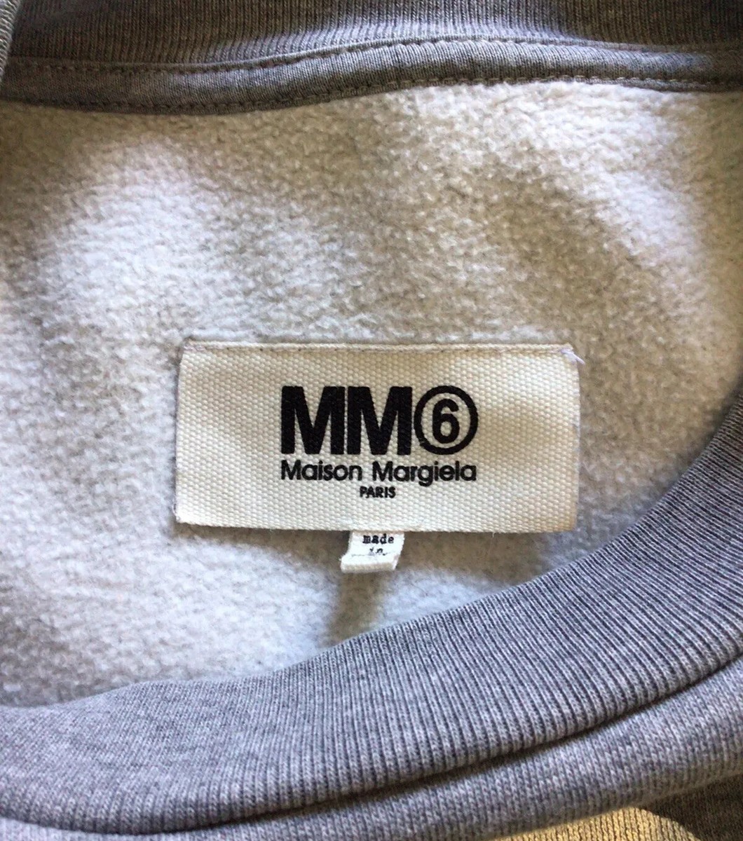 新品 未開封品 MM6 Maison Margiela グレー スウェット MM6 MAISON MARGIELA WOMENS GREY SWEATER SIZE M | eBay