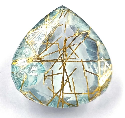 90,00 CT Pera BI Color Cuarzo Rutilado Ametrino Doblete EGL Gemas Sueltas 5MRM - Imagen 10 de 10