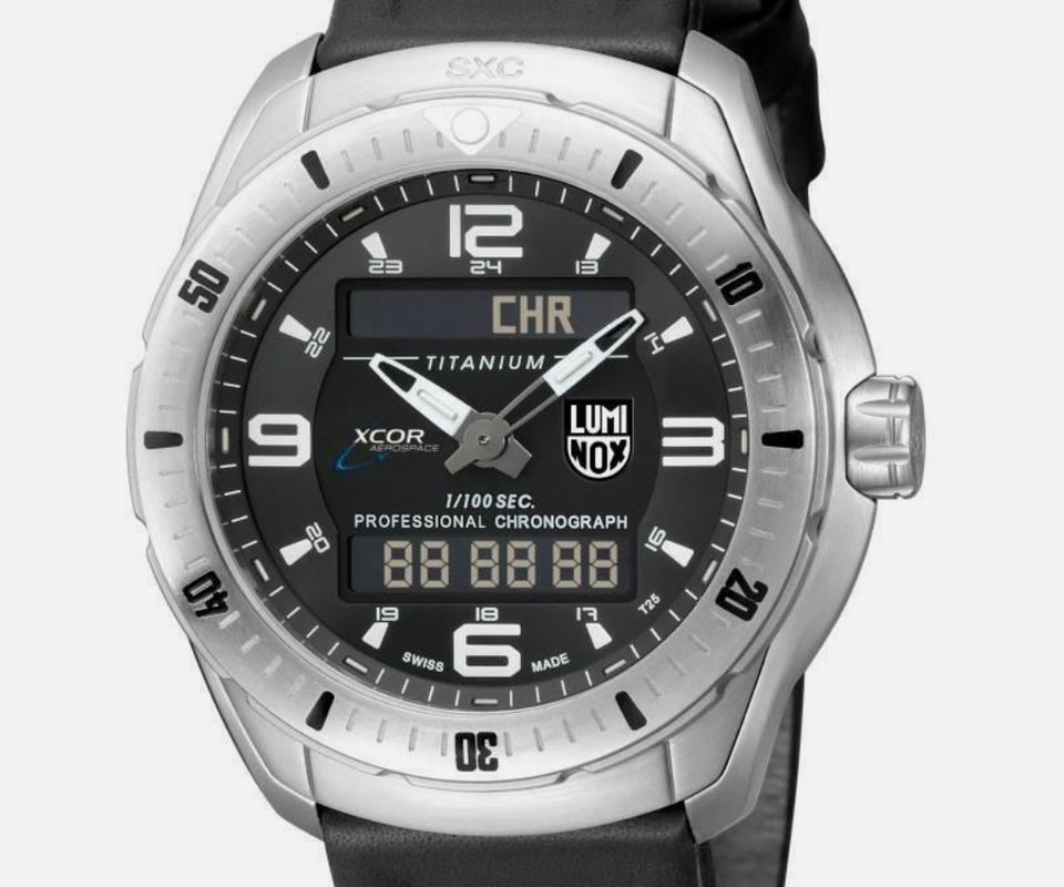 Luminox XCOR Space Expedition Titanium Black Dial Quartz Watch XX.5241